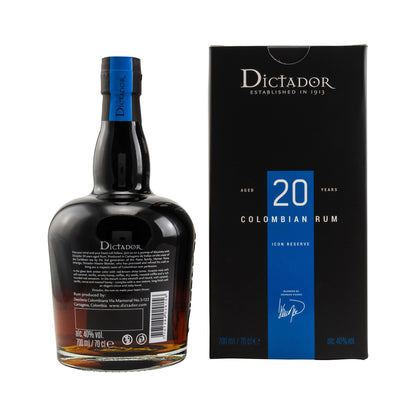 Dictador 20 y.o. Icon Reserve - in Gift Pack