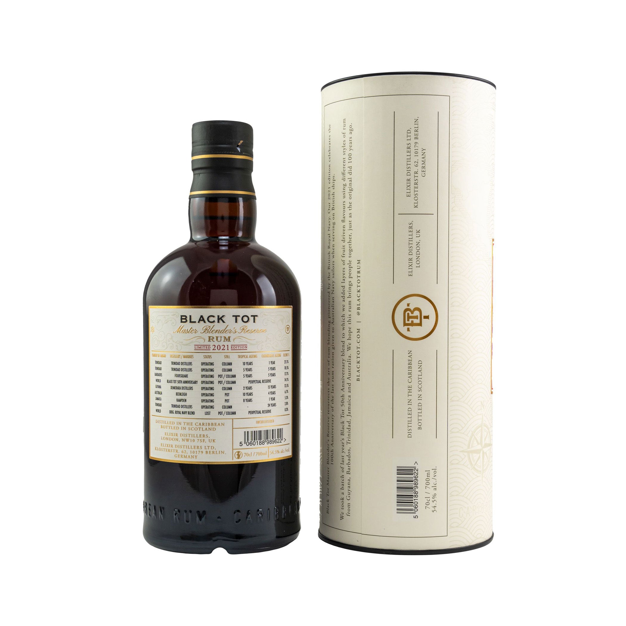 Black Tot Master Blender's Reserve Rum Limited 2021 Edition