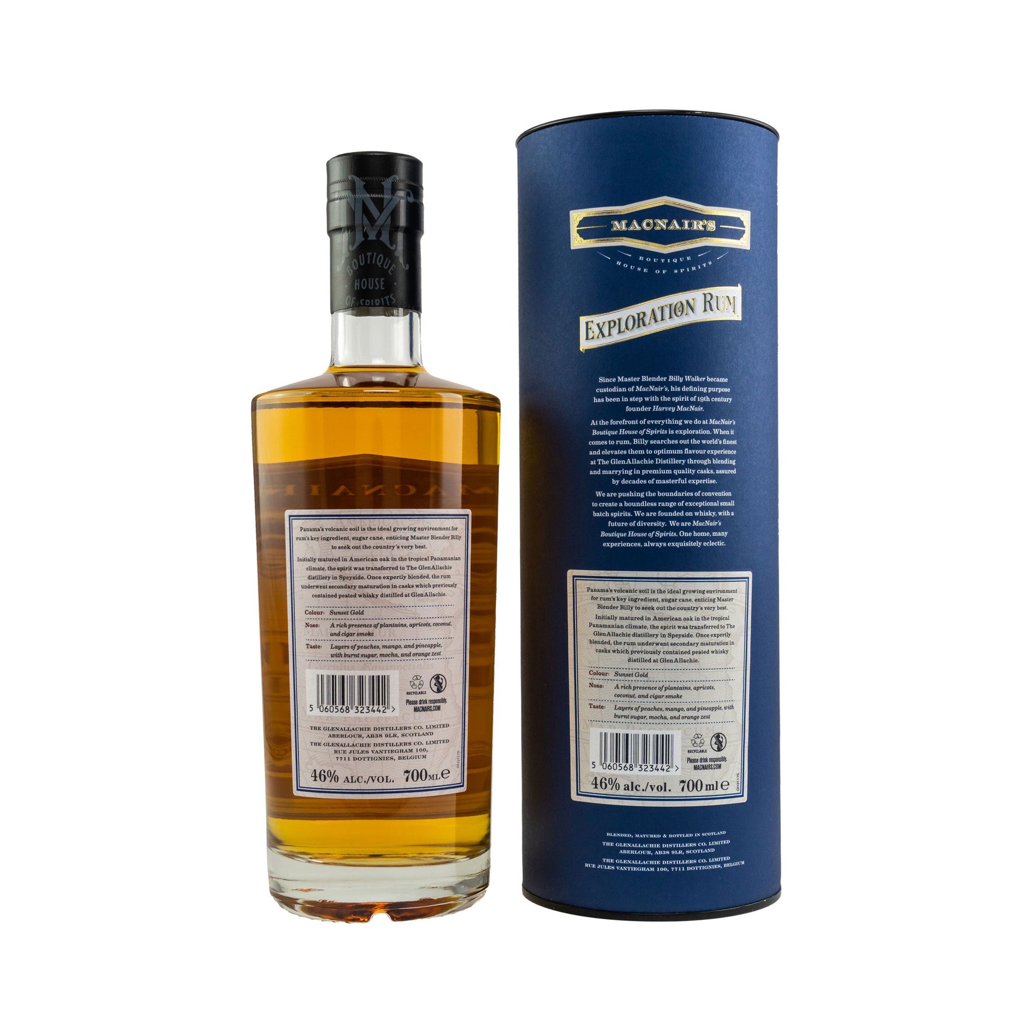 MacNairs Exploration Panama Rum 7 Jahre - Peated