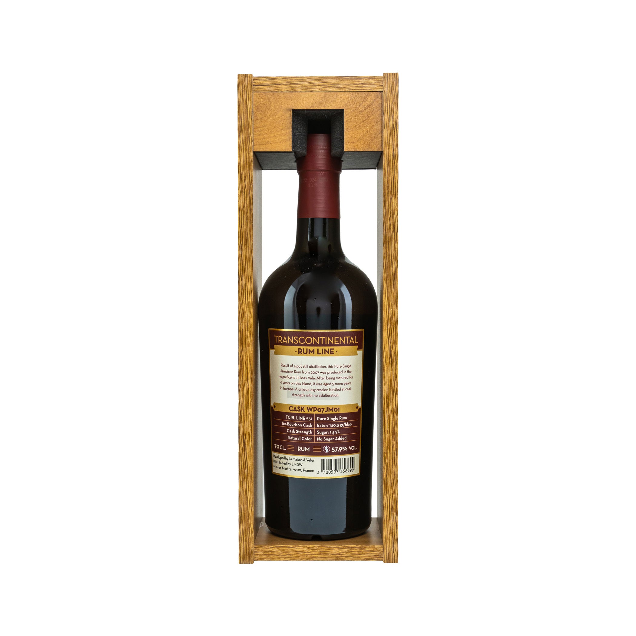 Jamaica WP 2007/2022 - 14 Years Old - Single Cask - Transcontinental Rum Line -