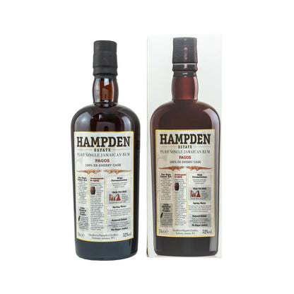 Hampden Estate Pure Single Jamaican Rum - Pagos –  Ex-Sherry Cask
