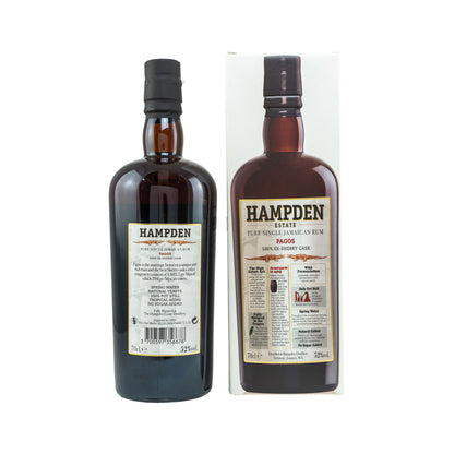 Hampden Estate Pure Single Jamaican Rum - Pagos –  Ex-Sherry Cask