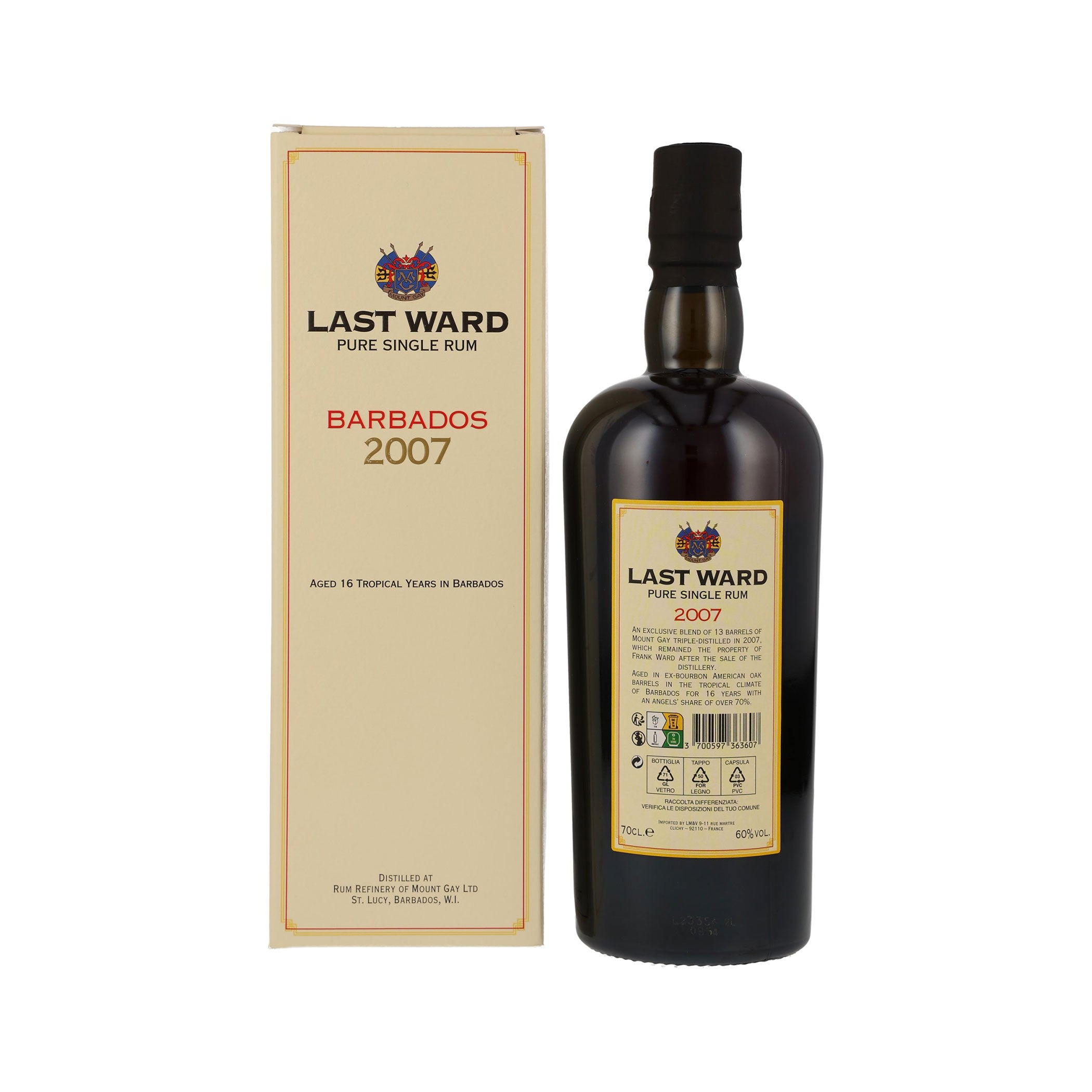 Last Ward 2007 - 16 Jahre - Barbados Rum