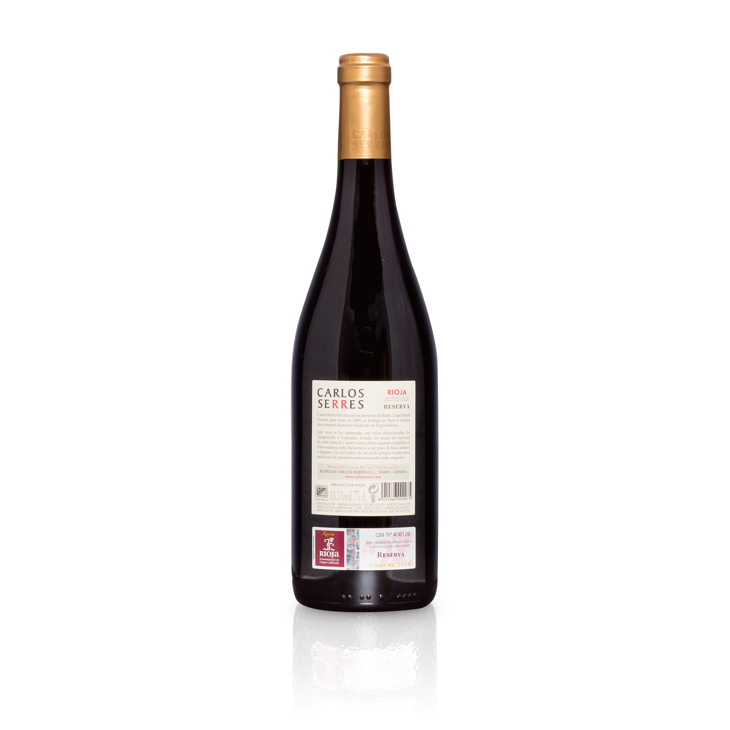 2010er Carlos Serres Rioja Reserva DOCa - Bodegas Carlos Serres