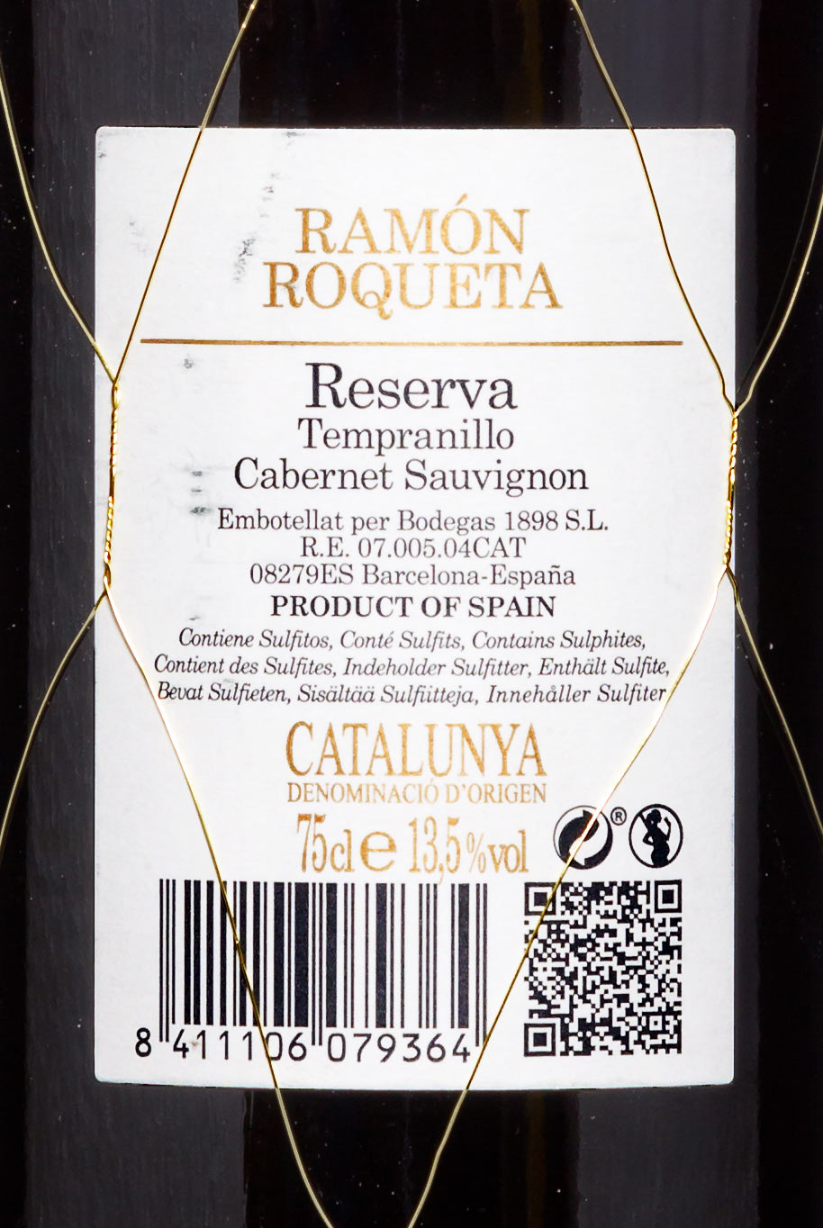 2012er Ramón Roqueta Do Catalunya "Reserva" - Bodegas R. Roqueta