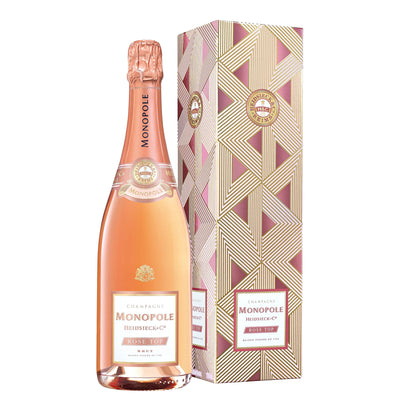 Heidsieck Monopole Rosé Top Brut in Geschenkpackung