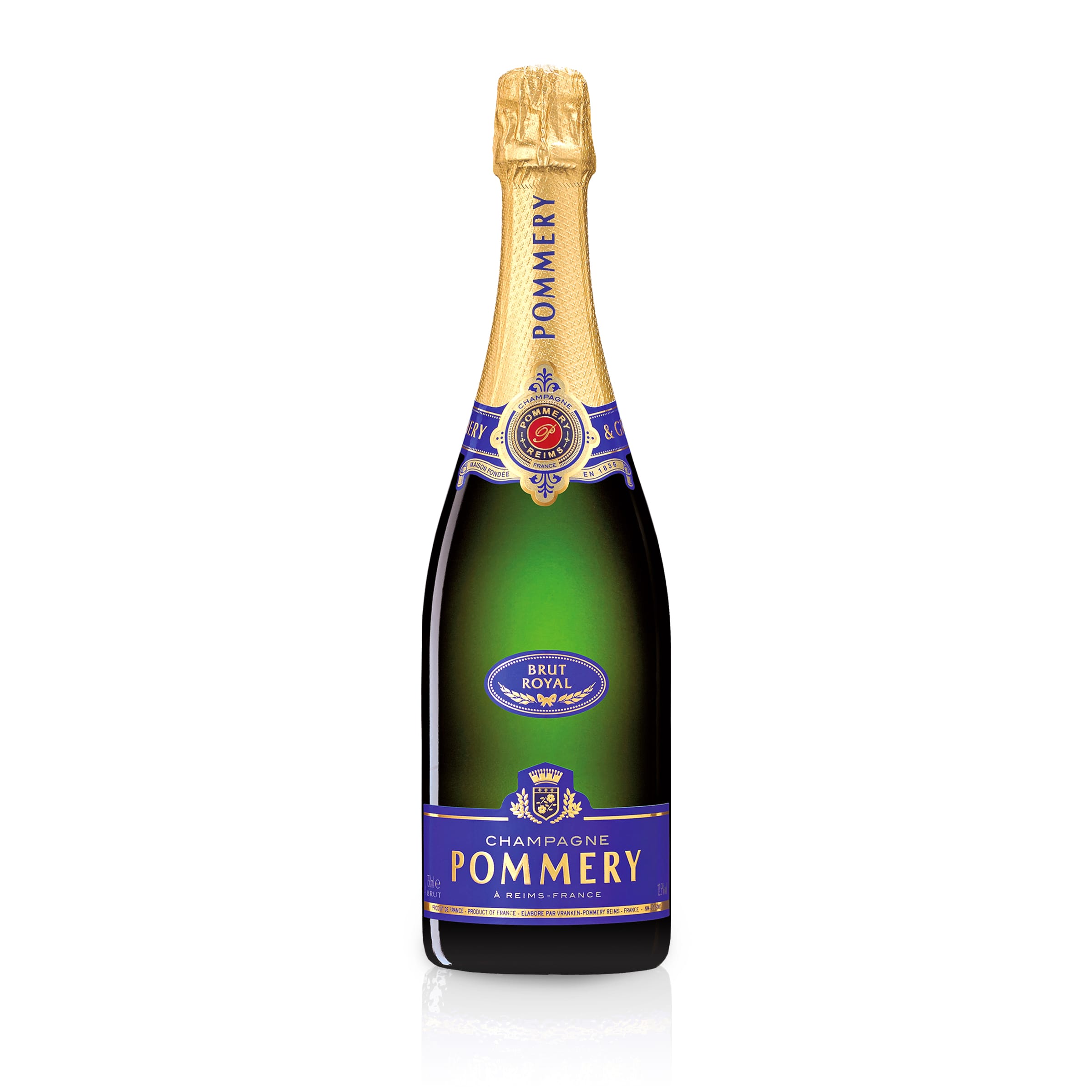 Pommery Brut Royal Geschenkset: 6 Flaschen + 6 Gläser