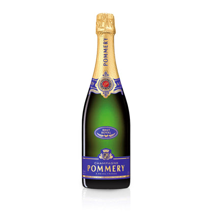 Pommery Brut Royal Geschenkset: 1 Flasche + 2 Gläser