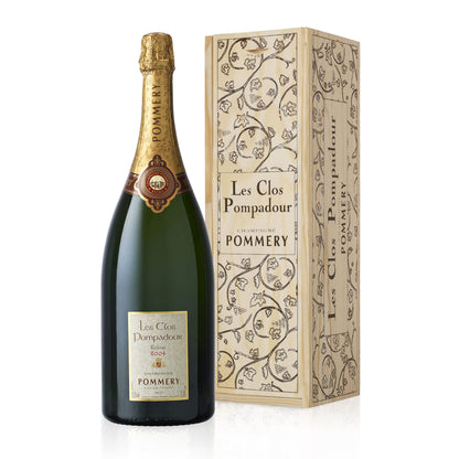 Pommery Clos Pompadour Magnum 1.5L in Wooden Box