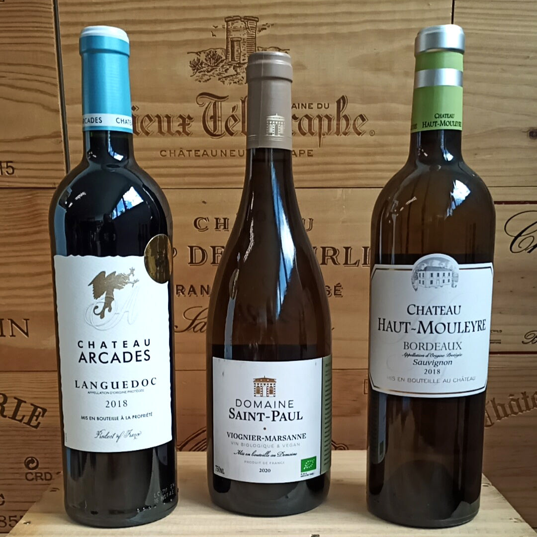 Finest Wines - Wine Selection 6-Pack France - Bordeaux / Pay DO'C Closeout #1