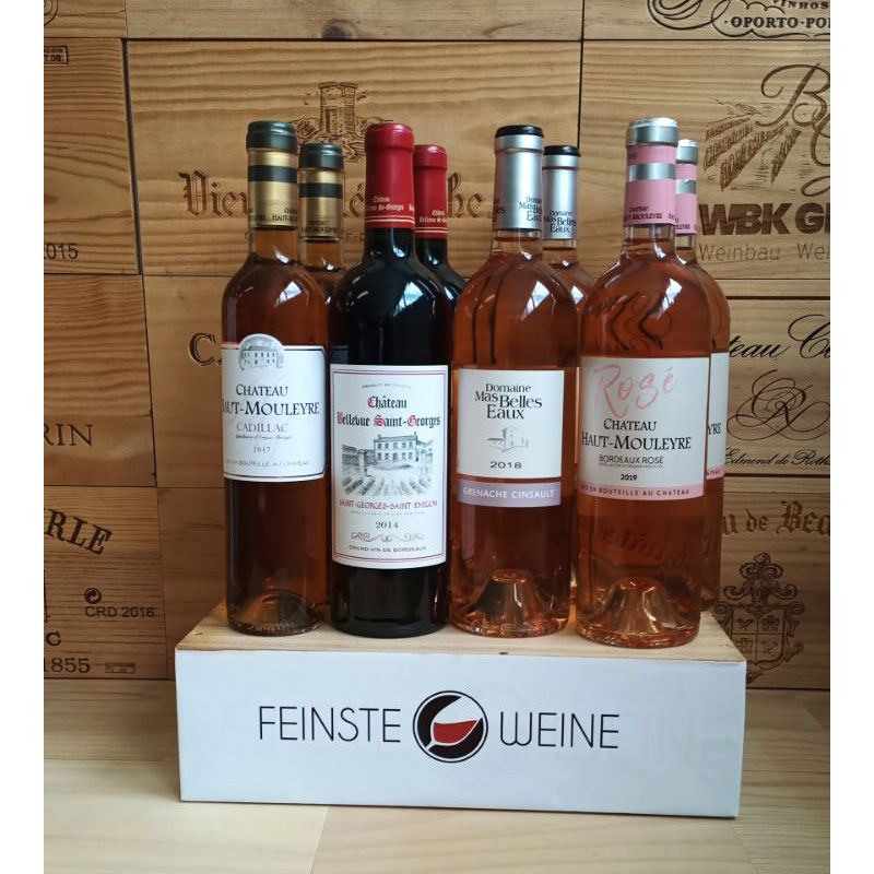 Feinste Weine - Weinselektion 9er Frankreich - Bordeaux / Languedoc  Restposten #5