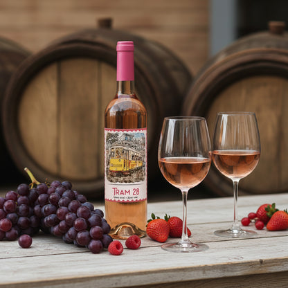 Adega da Vermelha TRAM 28 REGIONAL ROSÉ 0.75L 12.5% vol.