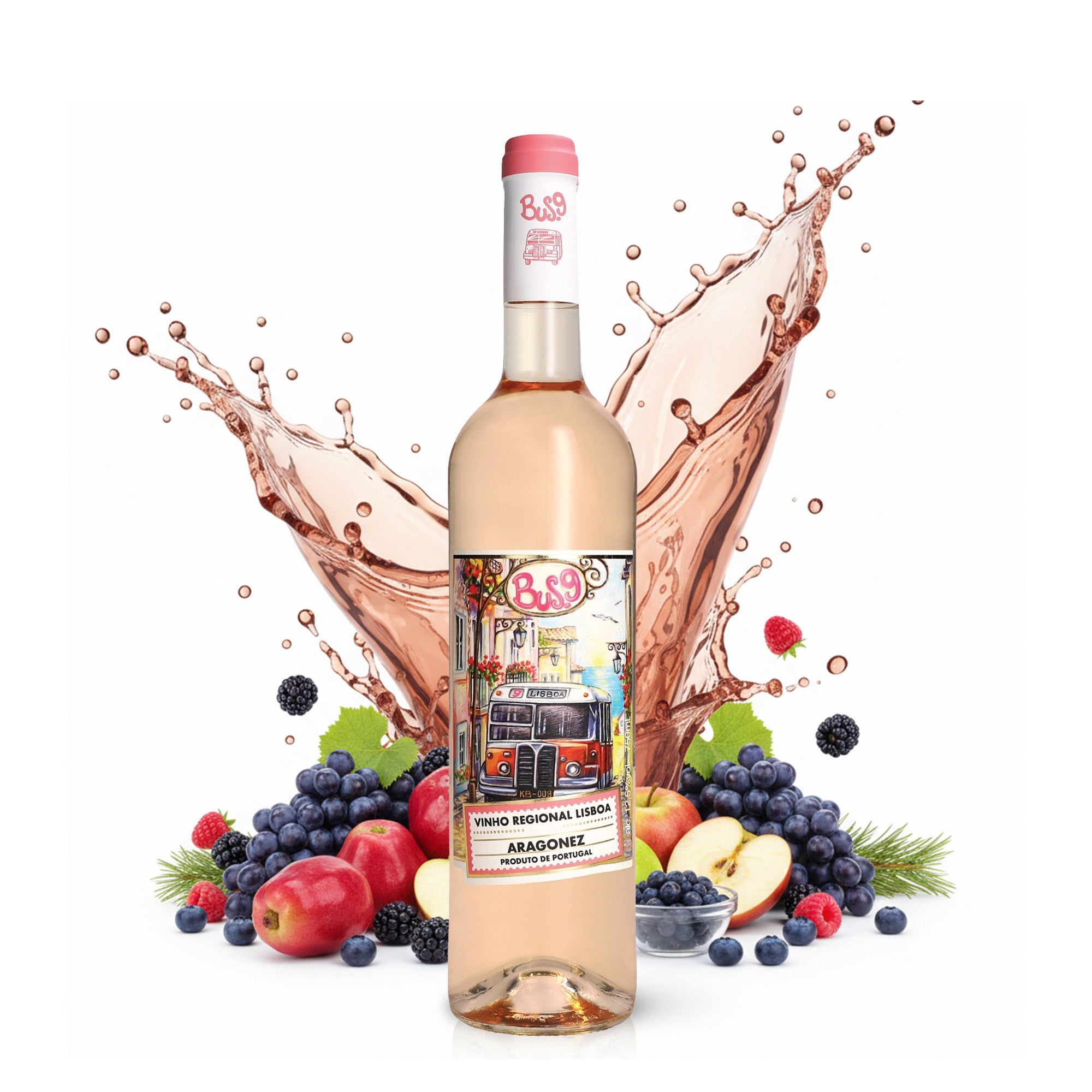 Adega da Vermelha BUS 9 ROSÉ 0,75L 12,5 vol.%