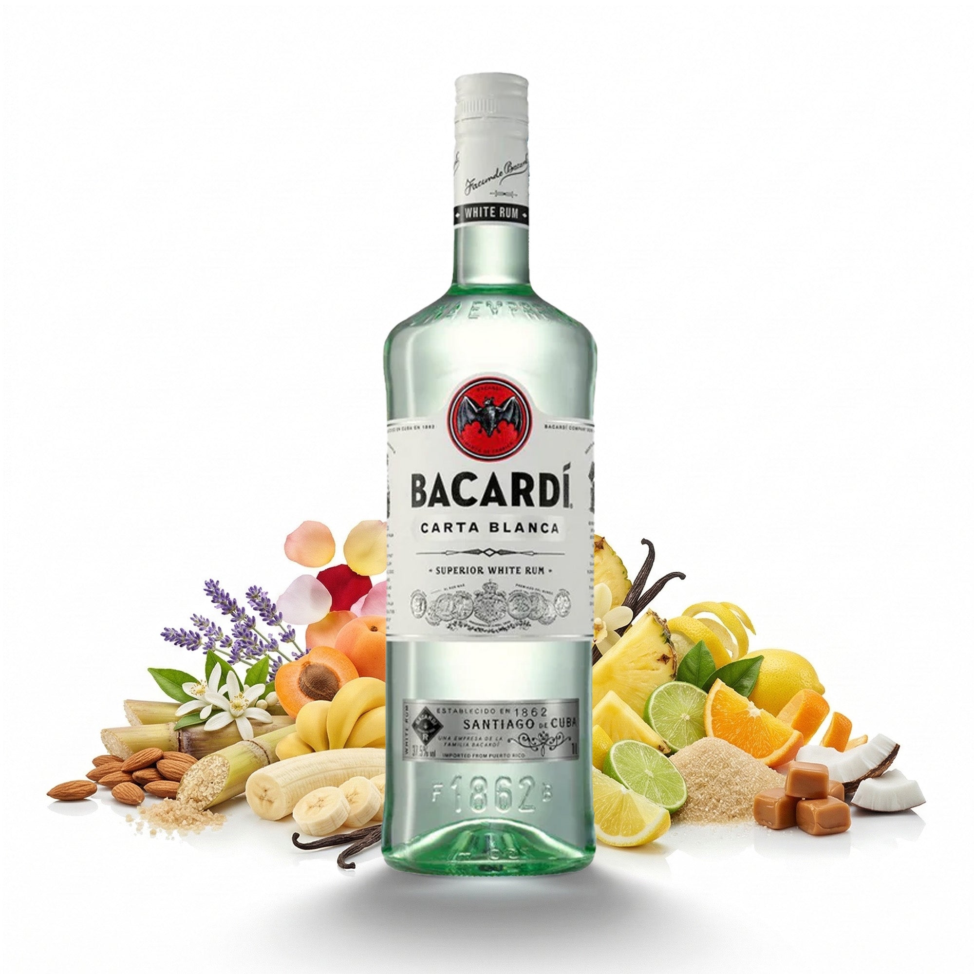 Bacardí Carta Blanca Superior White Rum 0,7 L 35,7 % vol.