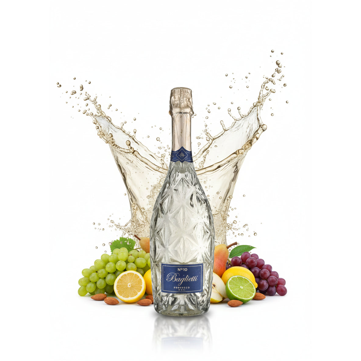 Baglietti Prosecco DOC Vino Spumante No 10 Extra Dry 0,75l 11%