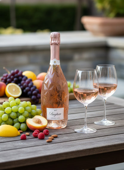 Baglietti Organic Sparkling Rosé Wine No 7 Extra Dry