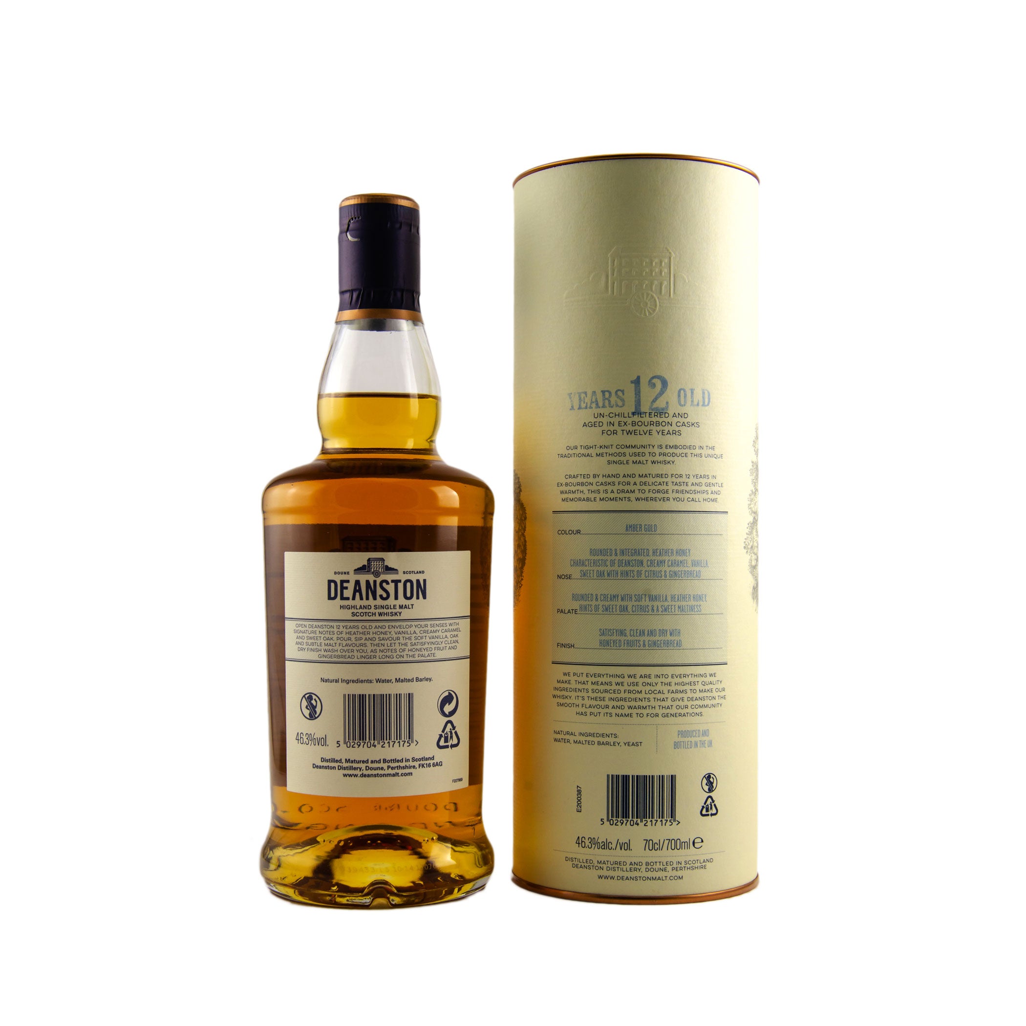Deanston 12 Year Old Single Highland Malt