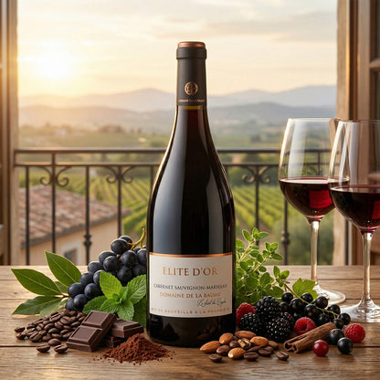 Domaine de la Baume Elite d'Or Cabernet/Marselan IGP Vin de Pays d'Oc 2024 0,75 L 14,5 % vol.