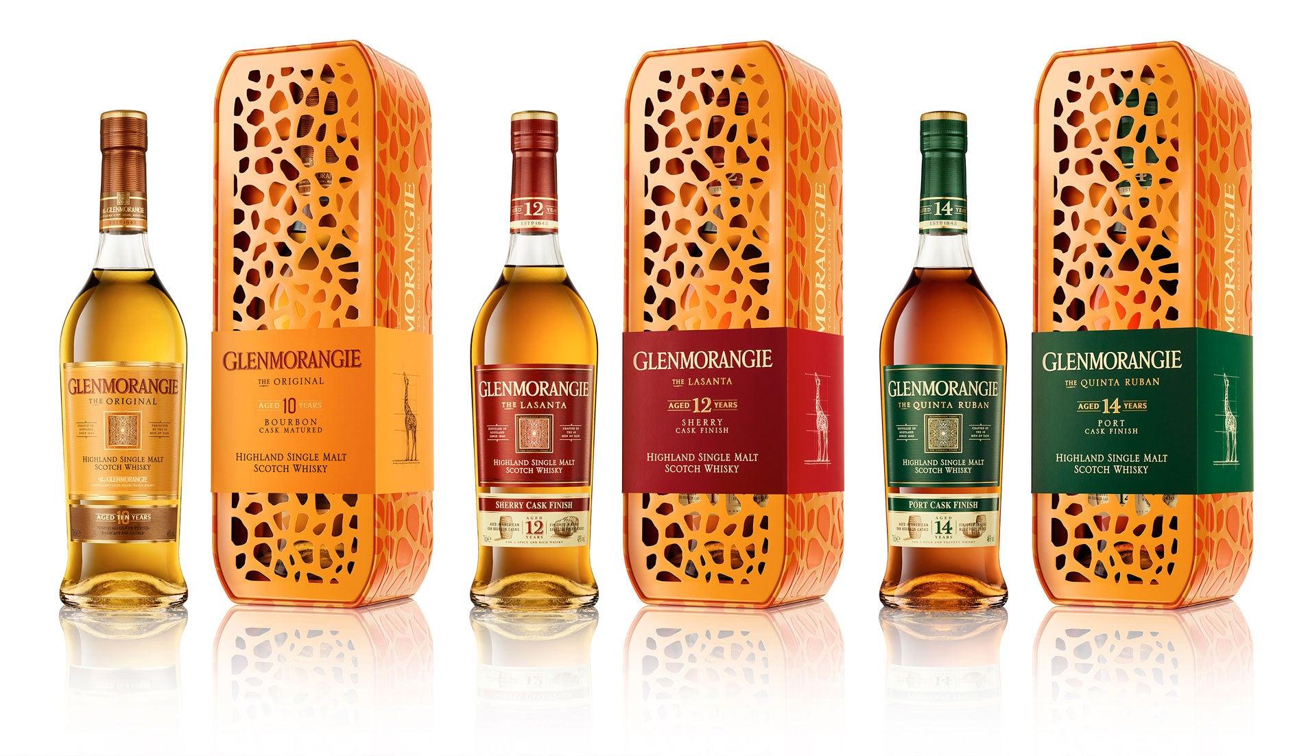 Glenmorangie Lasanta 12 Years Limited Edition Giraffe Gift Tin