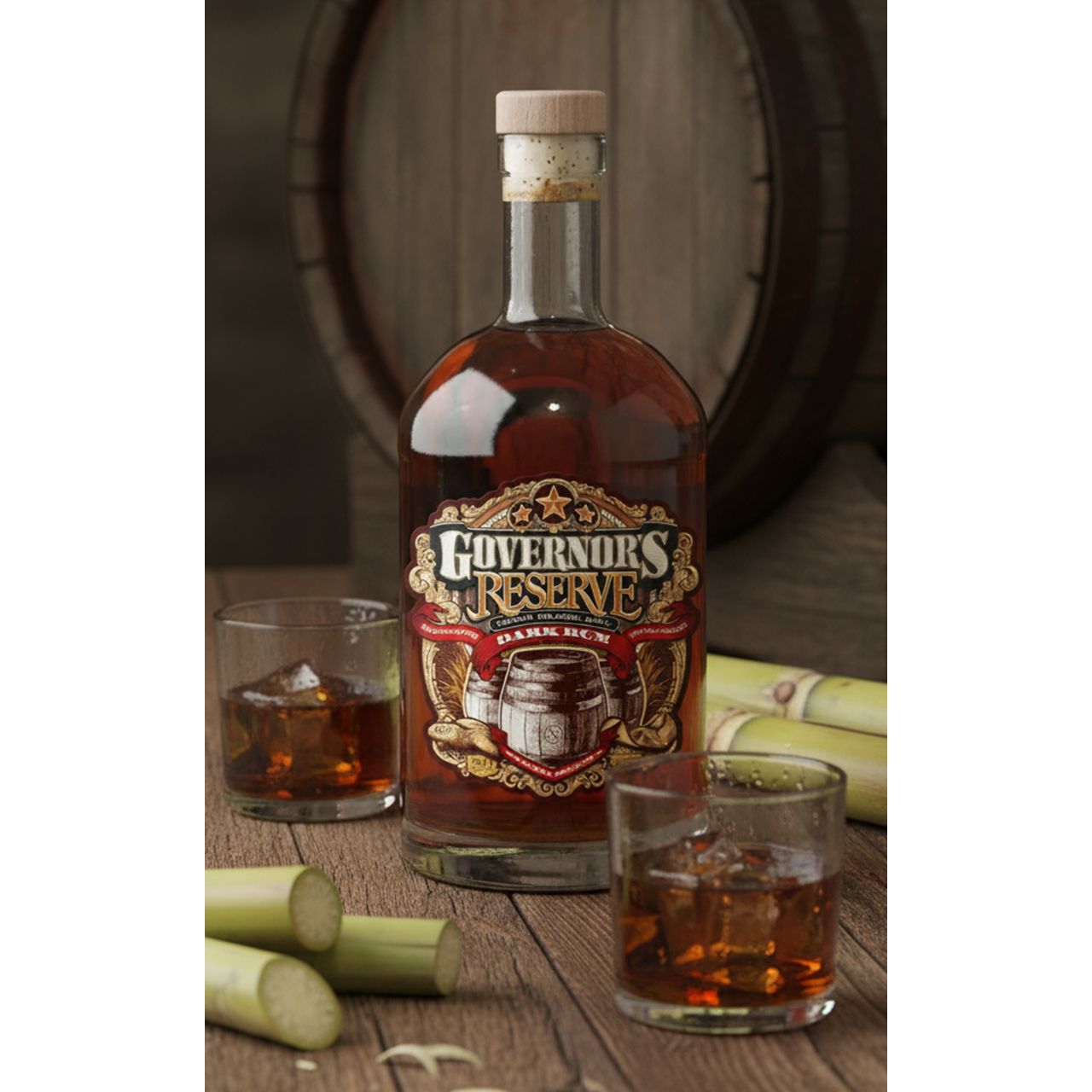 Governor's Reserve Dark 0,5L - Cayman Islands Spirit mit süß-rauchigem Geschmack