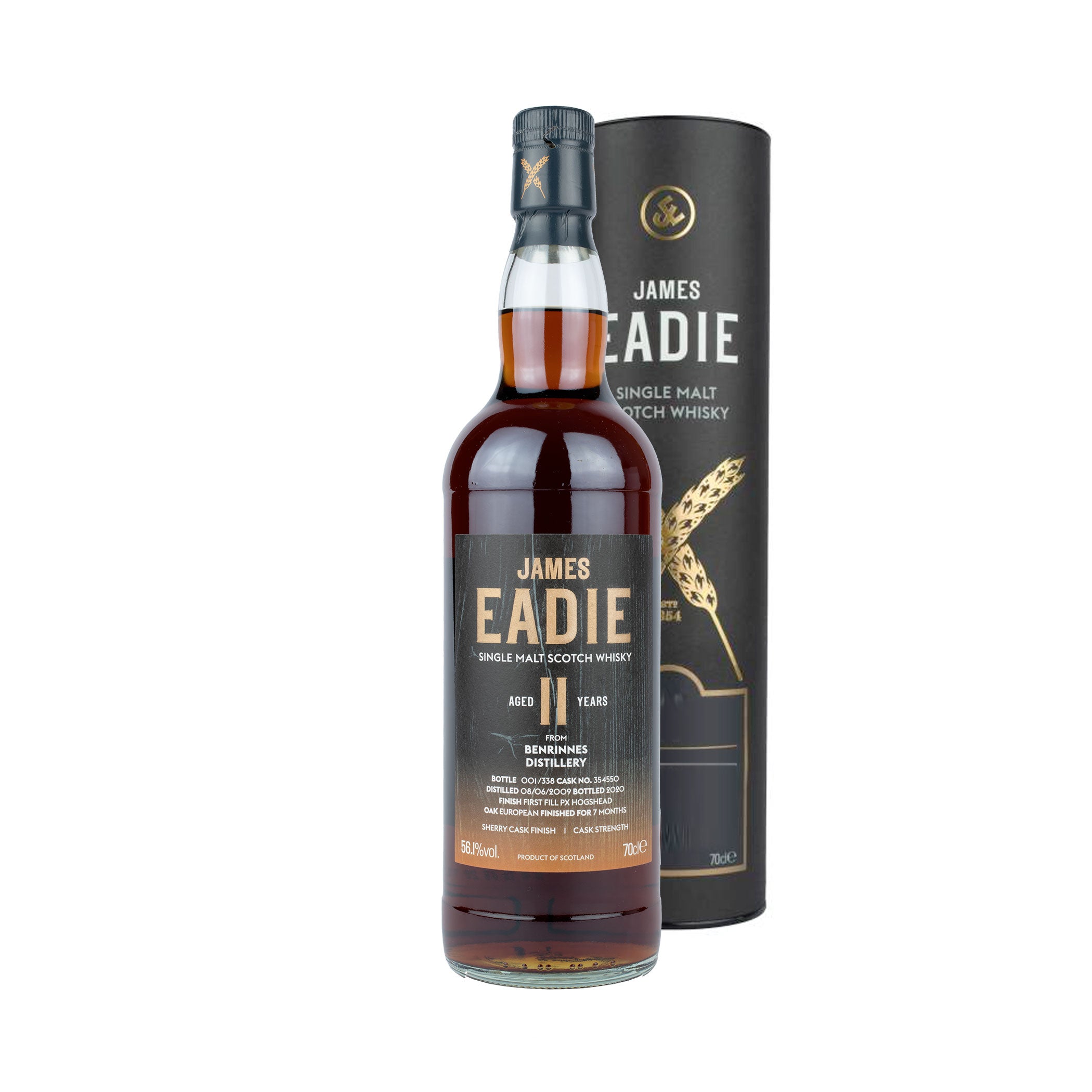 James Eadie Benrinnes 11 Year Old 1st fill PX