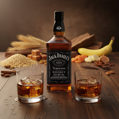 Jack Daniel’s Old No. 7 Tennessee Whiskey 40 % vol. 0,7 L.