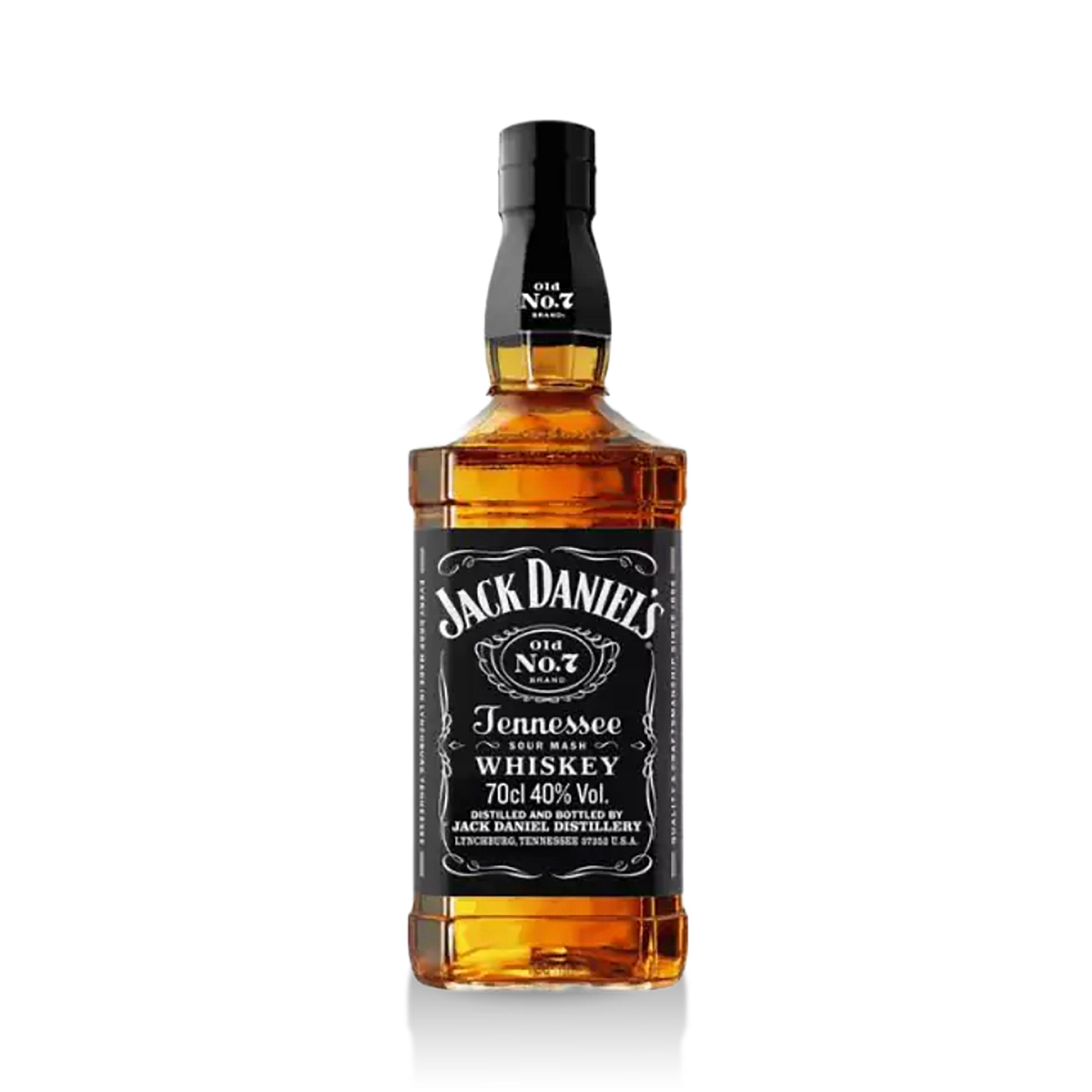 Jack Daniel’s Old No. 7 Tennessee Whiskey 40 % vol. 0,7 L.