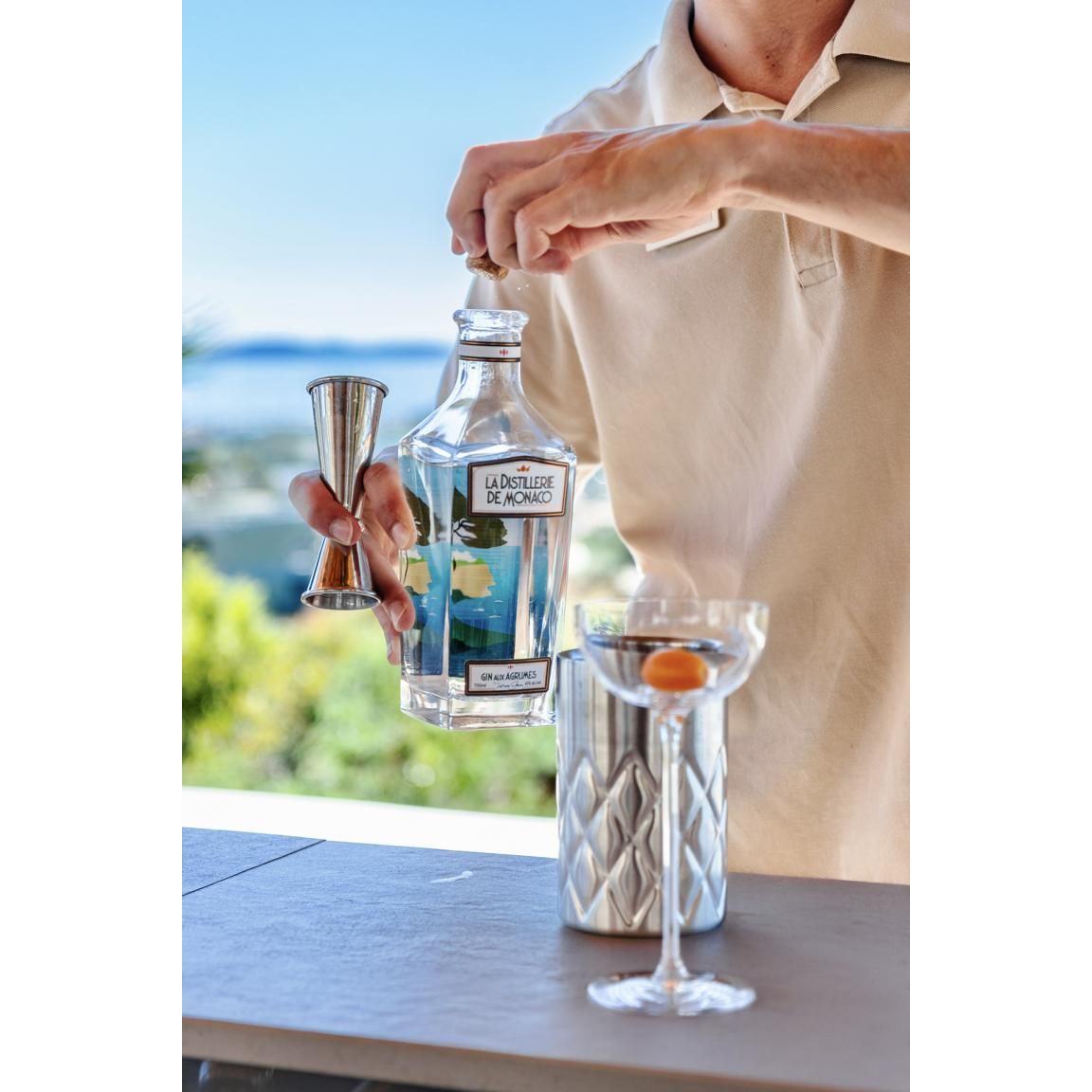 GIN AUX AGRUMES de Monaco 40% vol. 0,7l