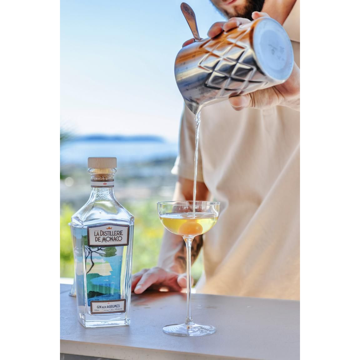 GIN AUX AGRUMES de Monaco 40% vol. 0,7l