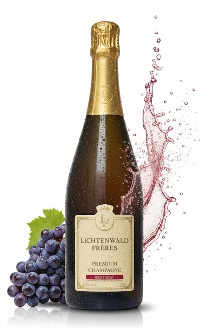 Lichtenwald Frères Premium Champagne Brut Rosé 750 ml 12.5% Vol.