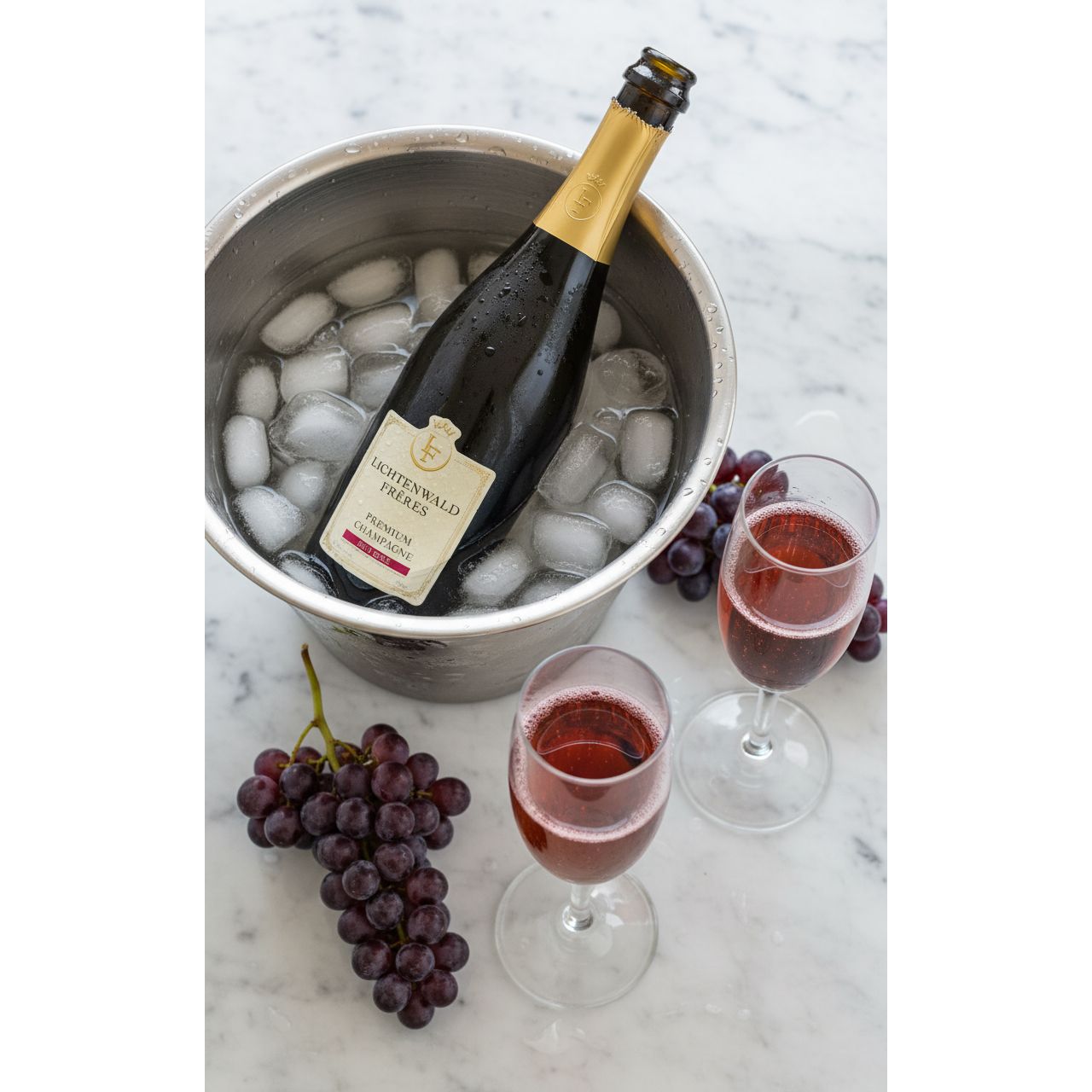 Lichtenwald Frères Premium Champagne Brut Rosé 750 ml 12.5 % Vol.
