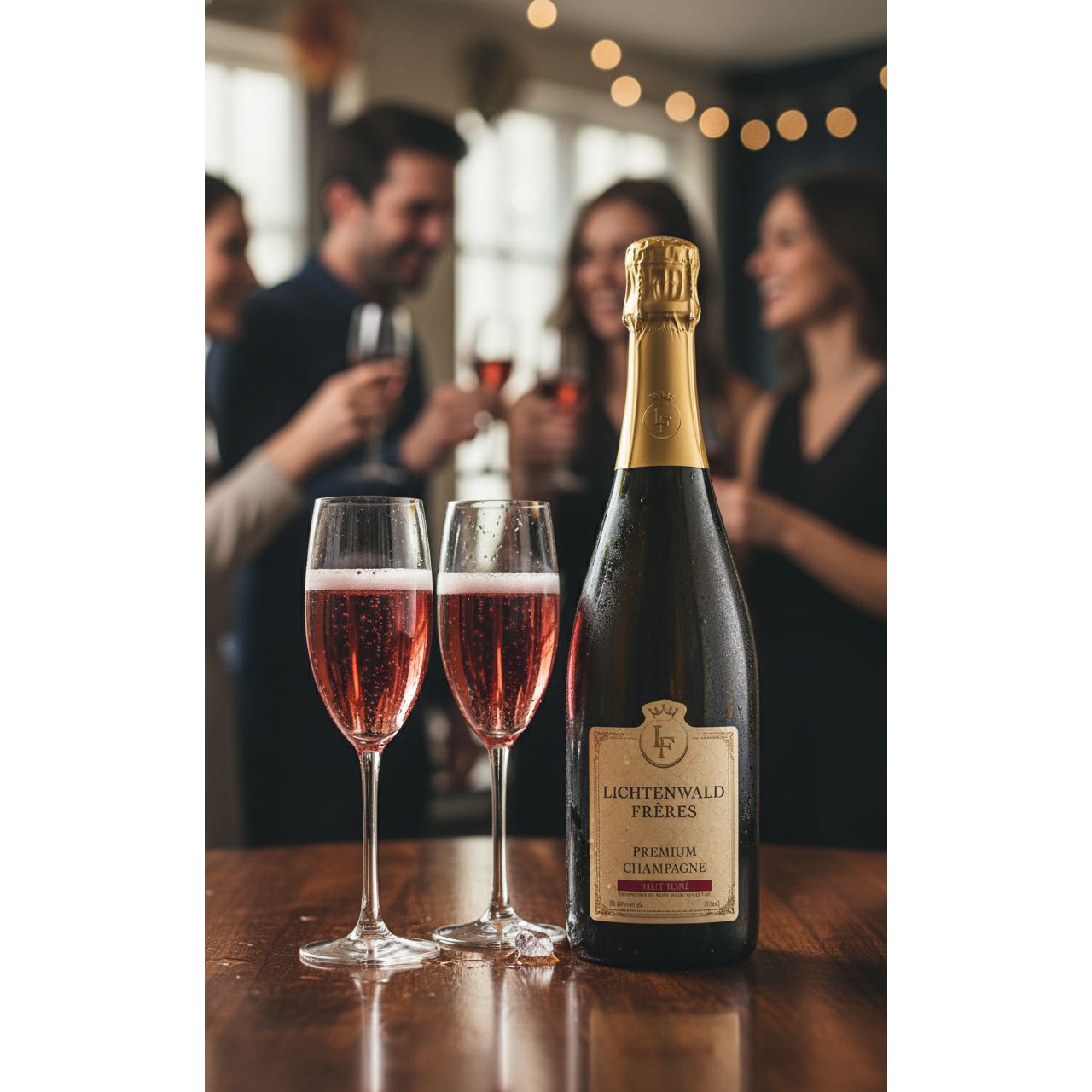Lichtenwald Frères Premium Champagne Brut Rosé 750 ml 12.5 % Vol.