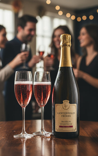 Lichtenwald Frères Premium Champagne Brut Rosé 750 ml 12.5% Vol.