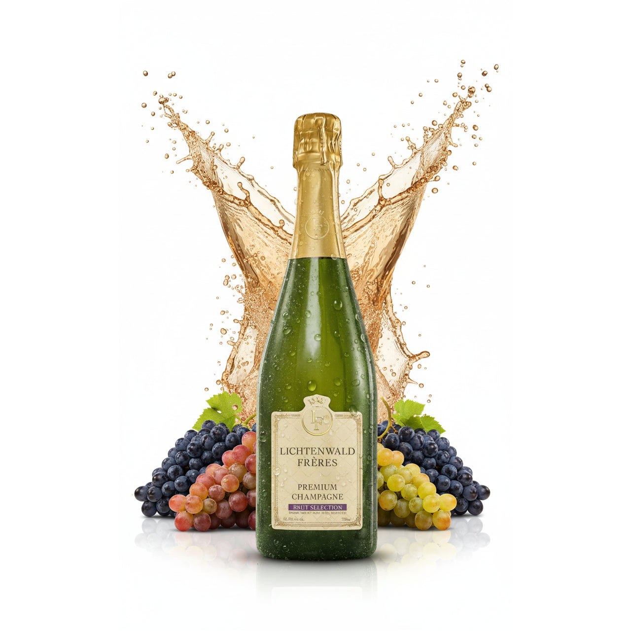 Lichtenwald Frères Premium Champagne Brut Sèlection 750 ml 12.5 % Vol.