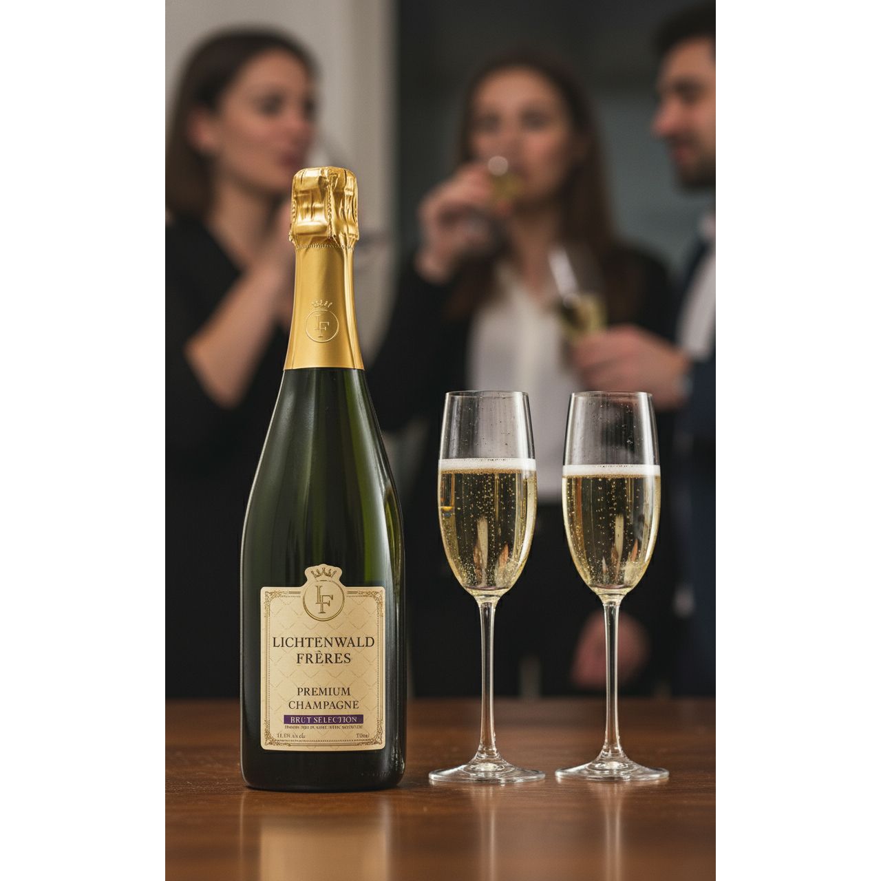 Lichtenwald Frères Premium Champagne Brut Sèlection 750 ml 12.5 % Vol.