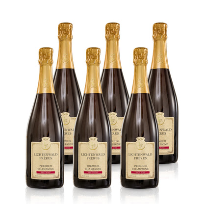 Lichtenwald Frères Premium Champagne Brut Rosé 750 ml 12.5% Vol.