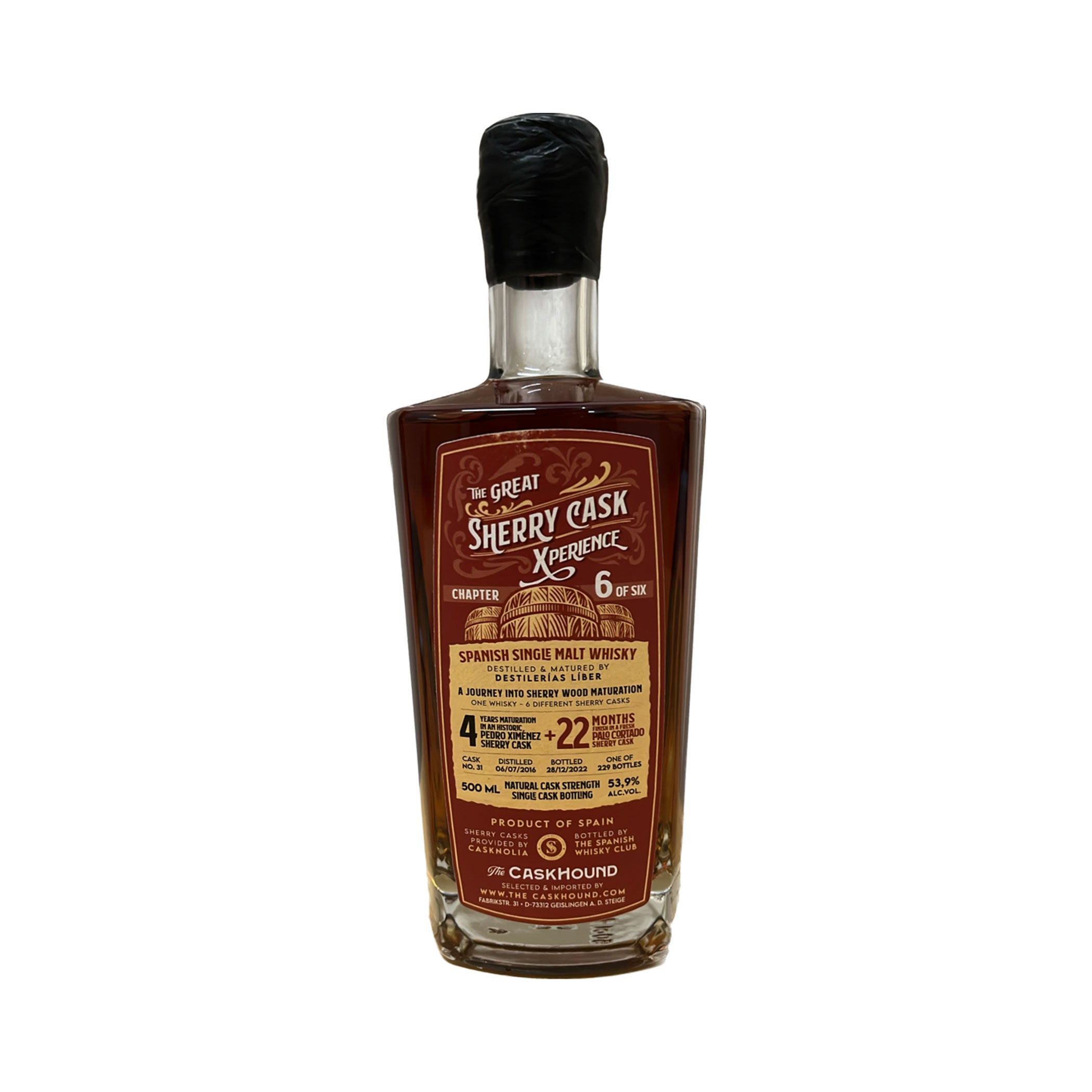 The Great Sherry Cask Xperience - Chapter 6 - Palo Cortado Quarter Cask Finish  - The Caskhound