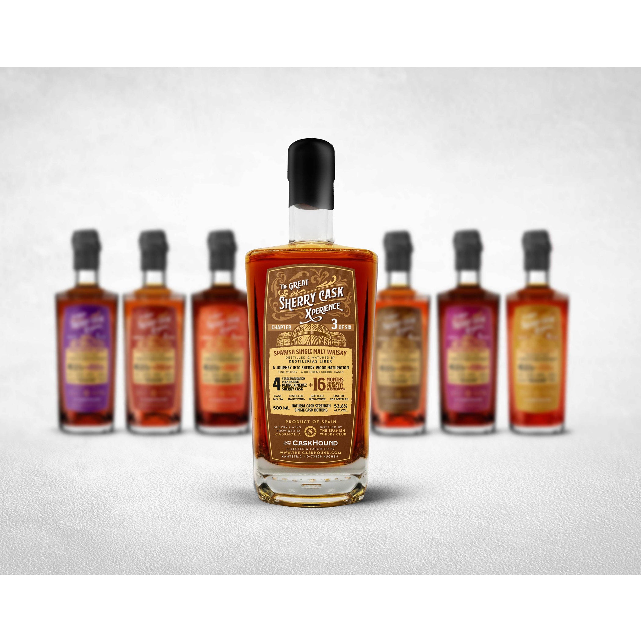 The Great Sherry Cask Xperience - Chapter 3 - Pajarette Finish  - 5 Jahre - The Caskhound