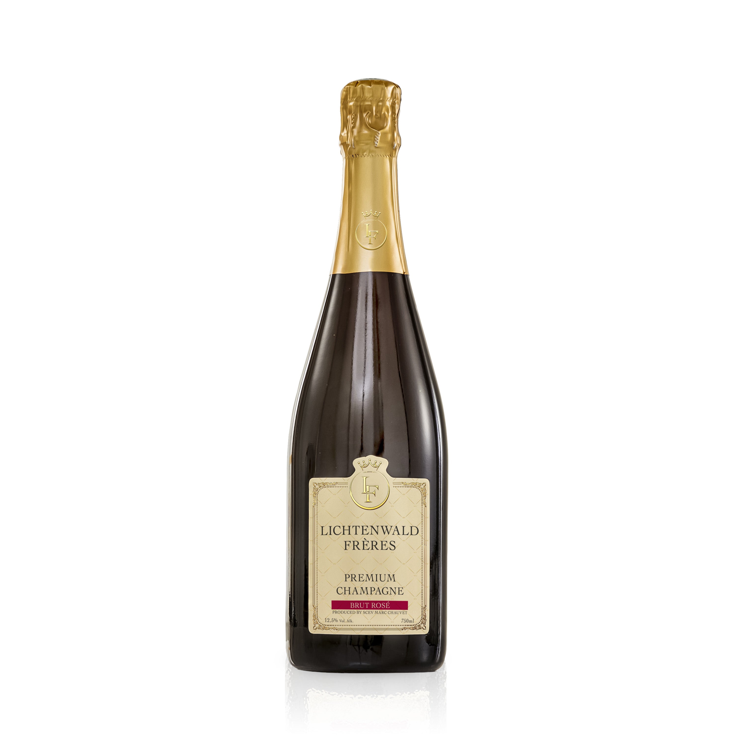 Lichtenwald Frères Premium Champagne Brut Rosé 750 ml 12.5 % Vol.