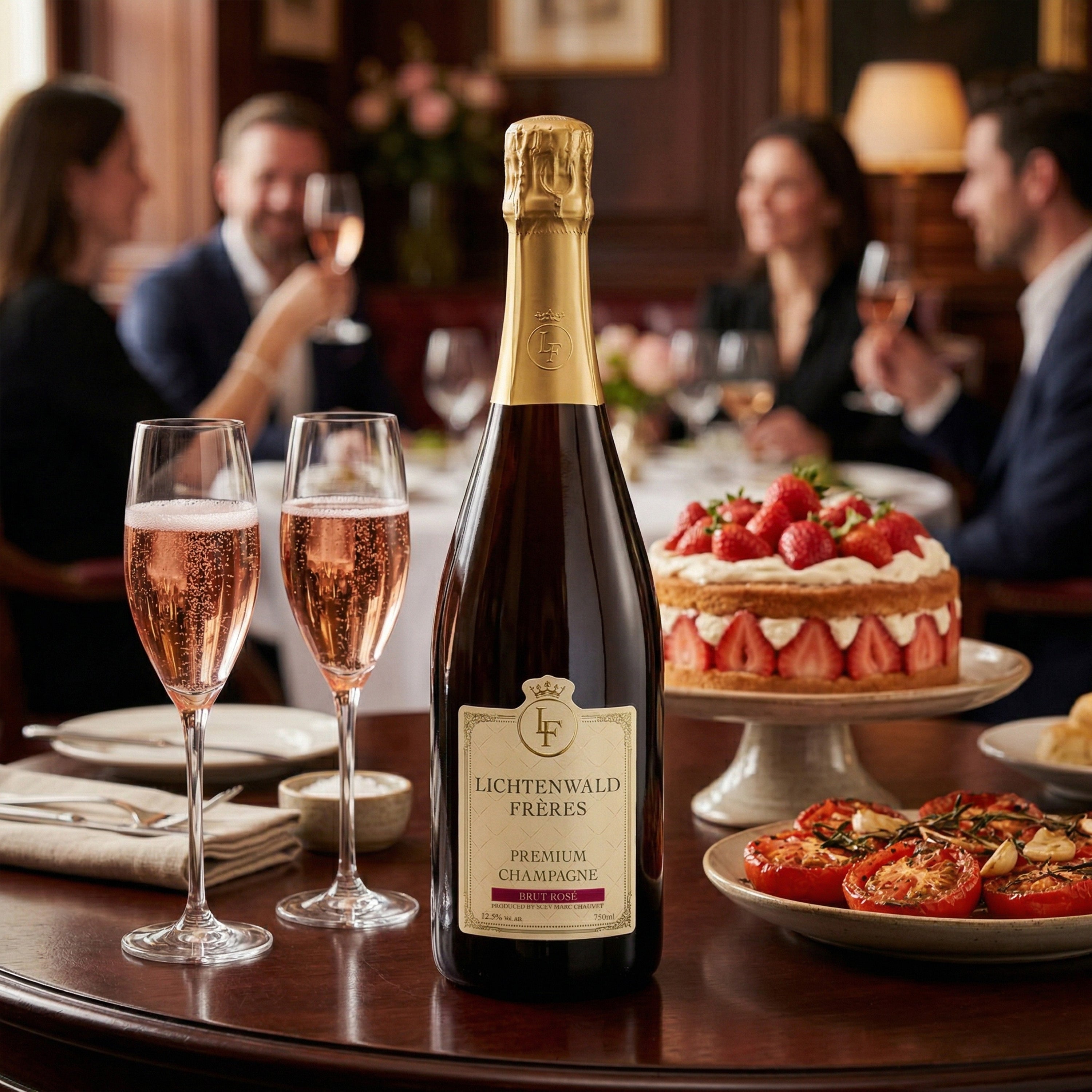 Lichtenwald Frères Premium Champagne Brut Rosé 750 ml 12.5% Vol.
