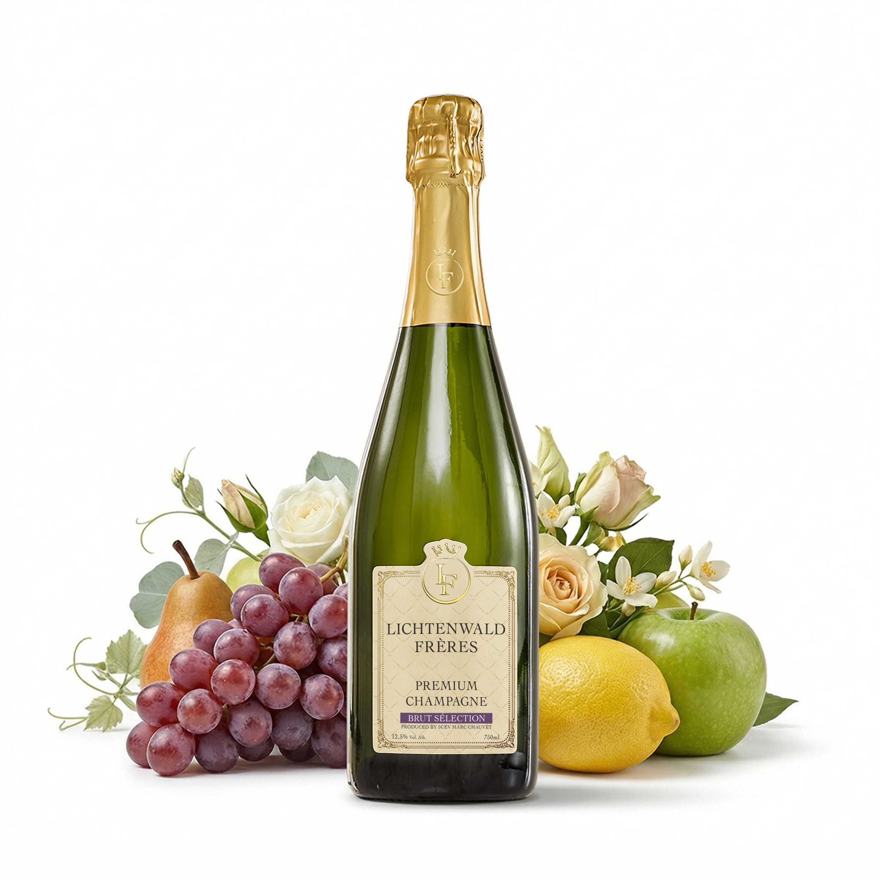 Lichtenwald Frères Premium Champagne Brut Sèlection 750 ml 12.5 % Vol.