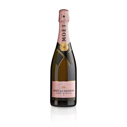 Moët & Chandon Rosé Impérial Champagner in Weihnachtsgeschenkbox