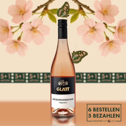 2023 Spätburgunder Roséwein trocken • GLATT • Qualitätswein vom Kaiserstuhl/Baden, Deutschland