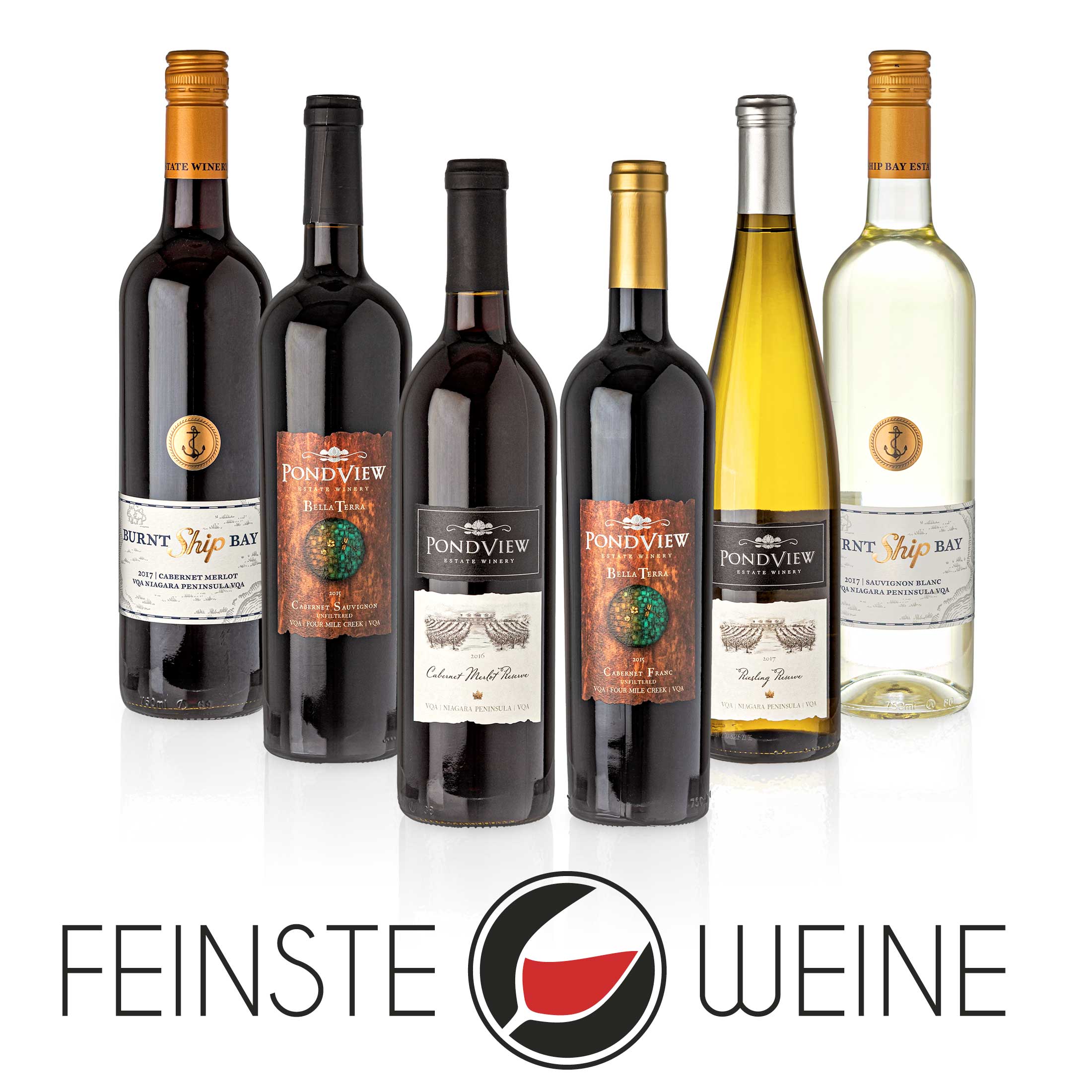 Finest Wines - VQA Niagara Peninsula Canada Wine Package (6 x 0.75 L)