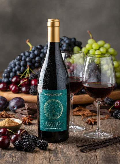 Menzatia Primitivo Susumaniello Salento IGT Red Wine Fruity 13.5% vol 0.75 L