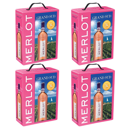 Bag-in-Box - Merlot Rosé Grand Sud - Pays d’Oc 3 L.