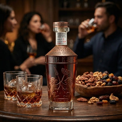 Thinkers Dew of B'Dolah Bourbon Whiskey - 700ml, 47% vol – Flavors of Vanilla, Toffee & Chocolate