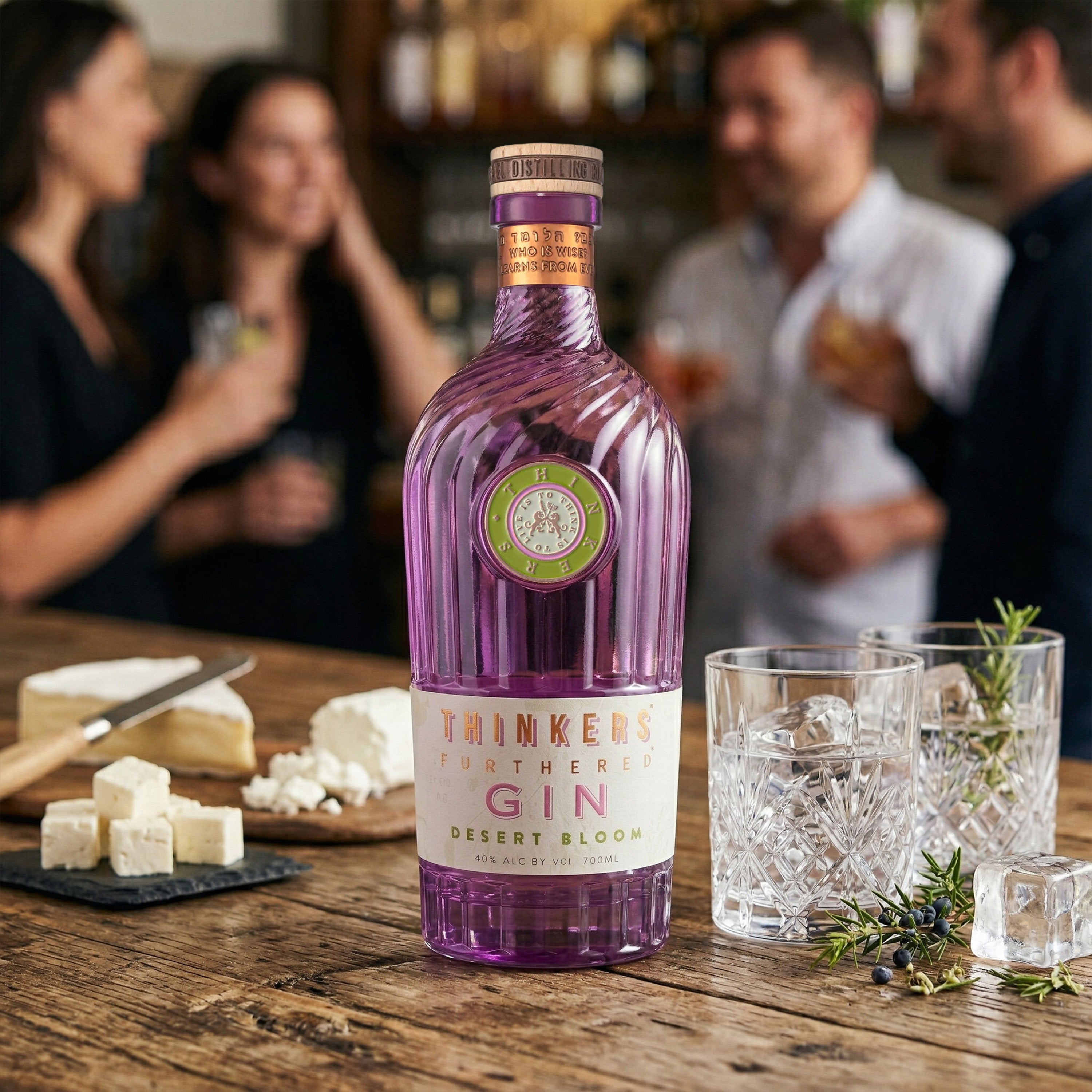 Thinkers Premium Desert Bloom Gin - 40% 0.7l