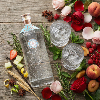 Thinkers Vodka 40-60 - velvety smooth premium vodka made from red winter wheat - 1000ml, 40% vol