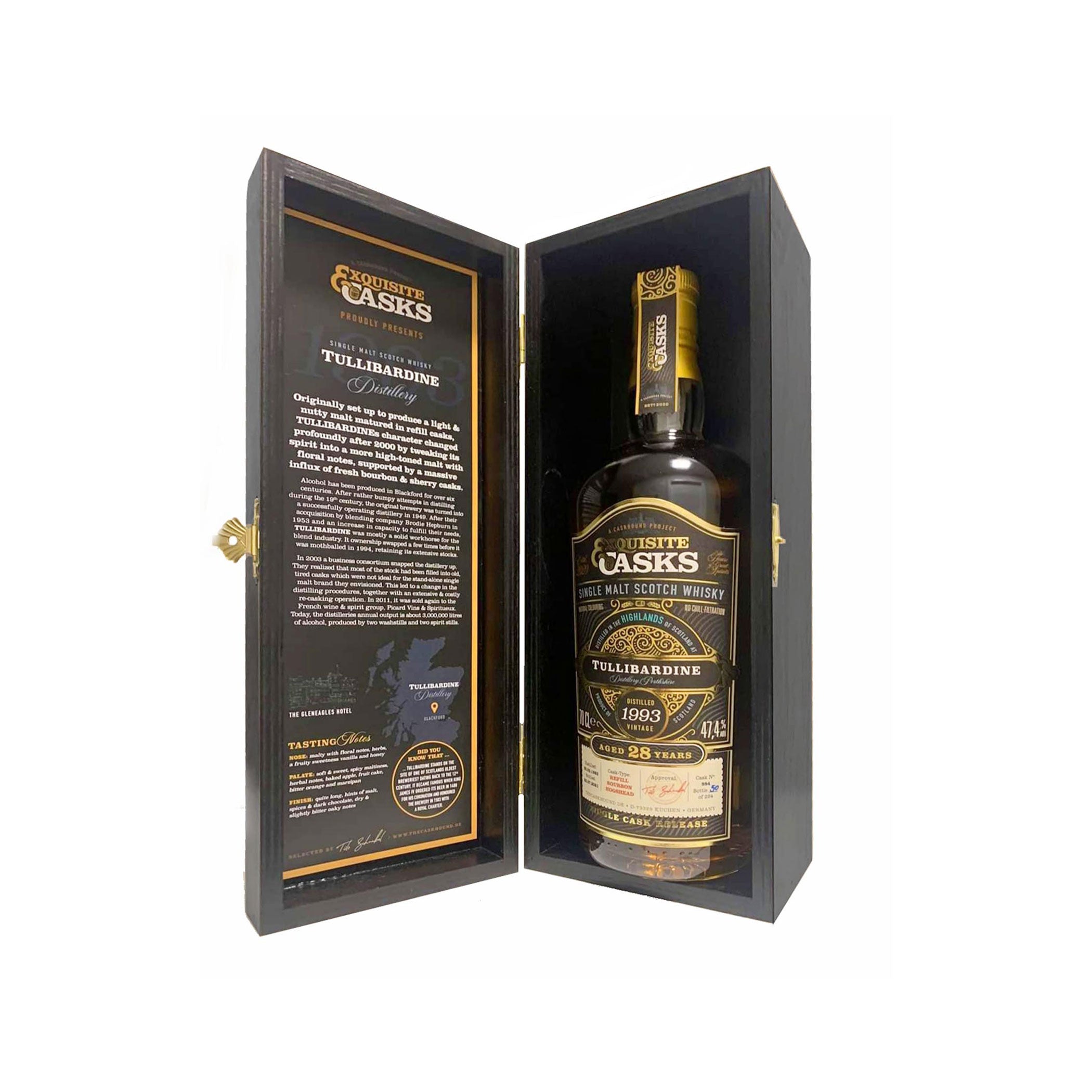 TULLIBARDINE 28 Year Old (1993/2021) - The Caskhound -